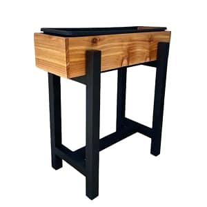 Mueble Para Plantas,macetero Moderno Con Soporte De Fierro