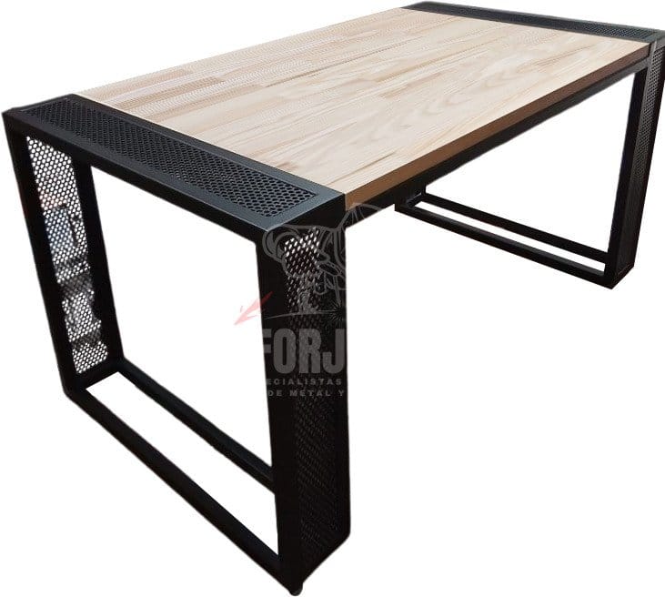 Mesa de centro estilo industrial 130x50x60CM